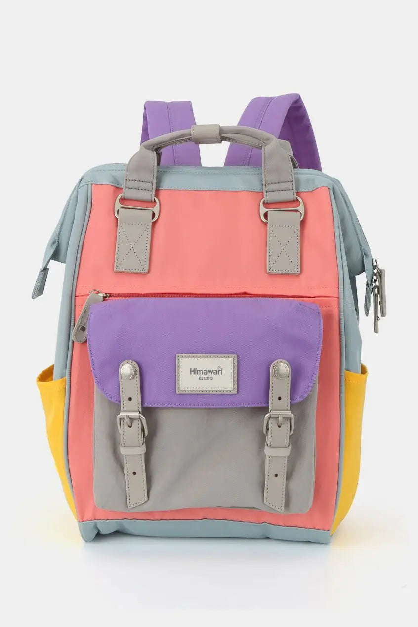 Waterproof Nylon Backpack Bag with Handles - Backpacks