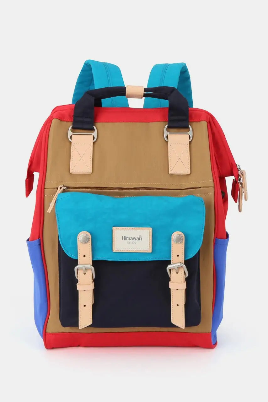 Waterproof Nylon Backpack Bag with Handles - Backpacks