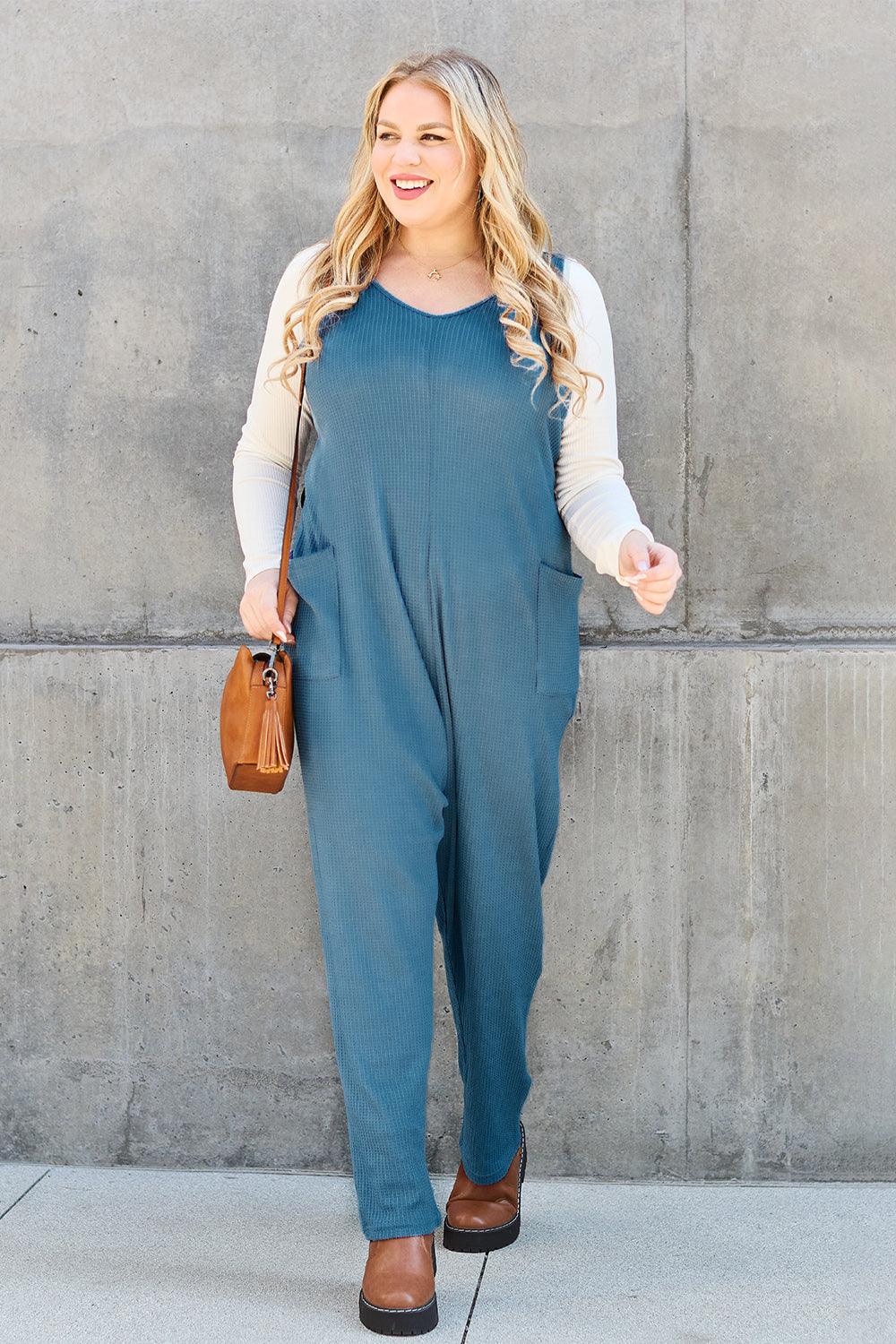 Sleeveless Straight Jumpsuit - Eclectage