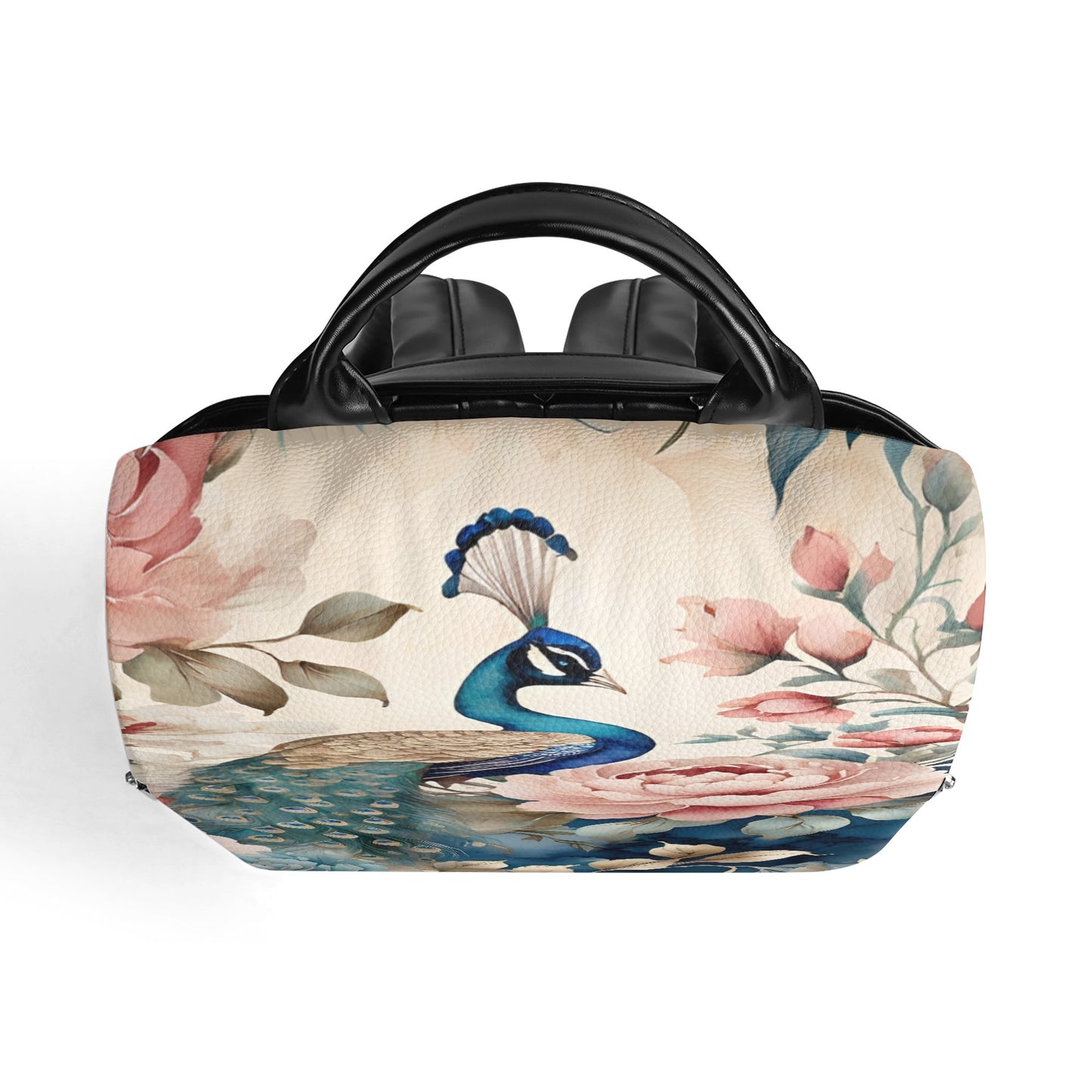 Peacock Chinoiserie Anti-theft Backpack