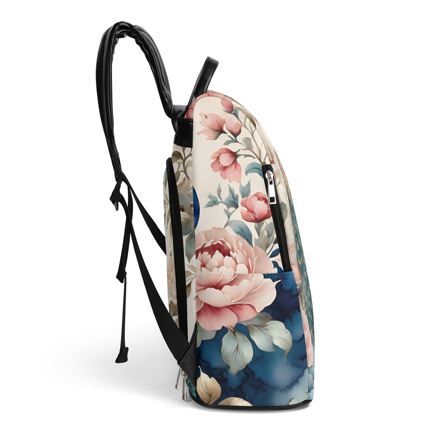 Peacock Chinoiserie Anti-theft Backpack