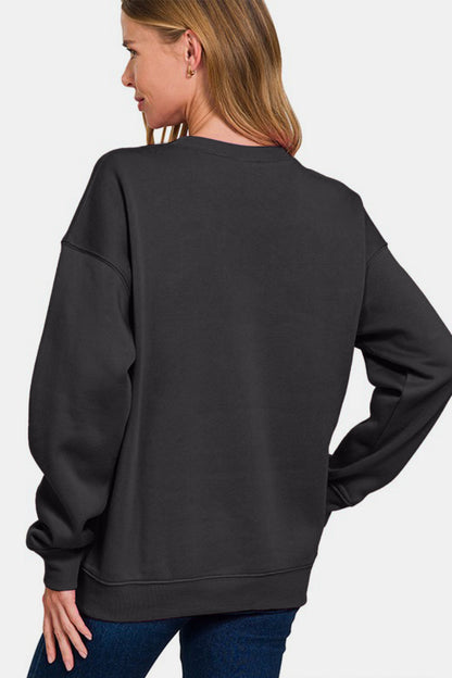 WEEKEND Dropped Shoulder Sweatshirt - Eclectage