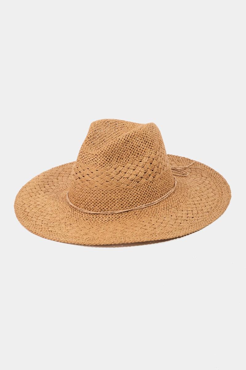 Straw Braided Sun Hat - Eclectage