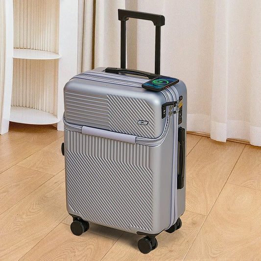 20 Inch Hard Roller Trolley Case - Eclectage