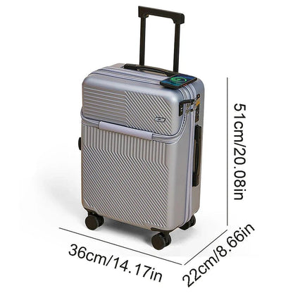 20 Inch Hard Roller Trolley Case - Eclectage