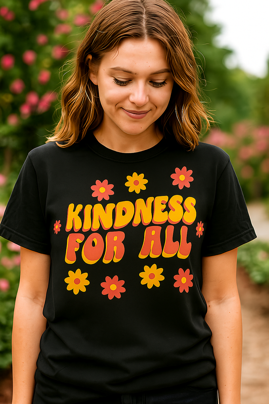 Kindness For All Floral T-Shirt
