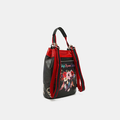 Multifunctional Bucket Bag Backpack - Eclectage