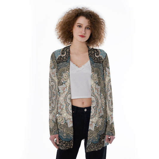 Mandala Print Lightweight Cardigan - Eclectage