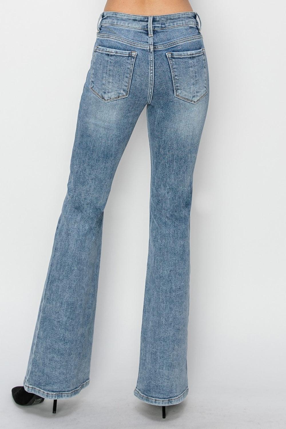 Mid Rise Bootcut Jeans - Eclectage