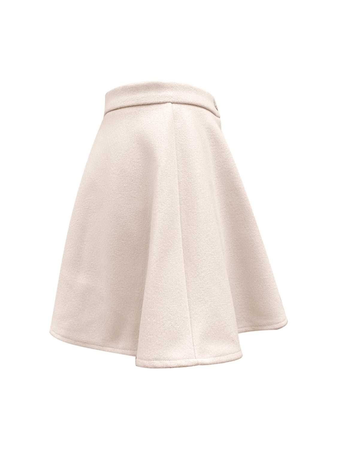 Corduroy Buttoned Mini Skirt