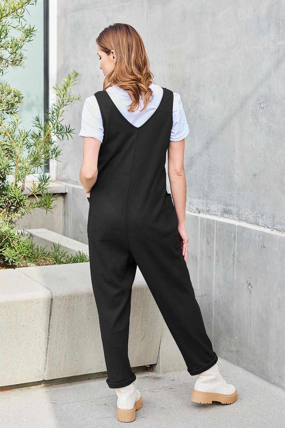 Sleeveless Straight Jumpsuit - Eclectage