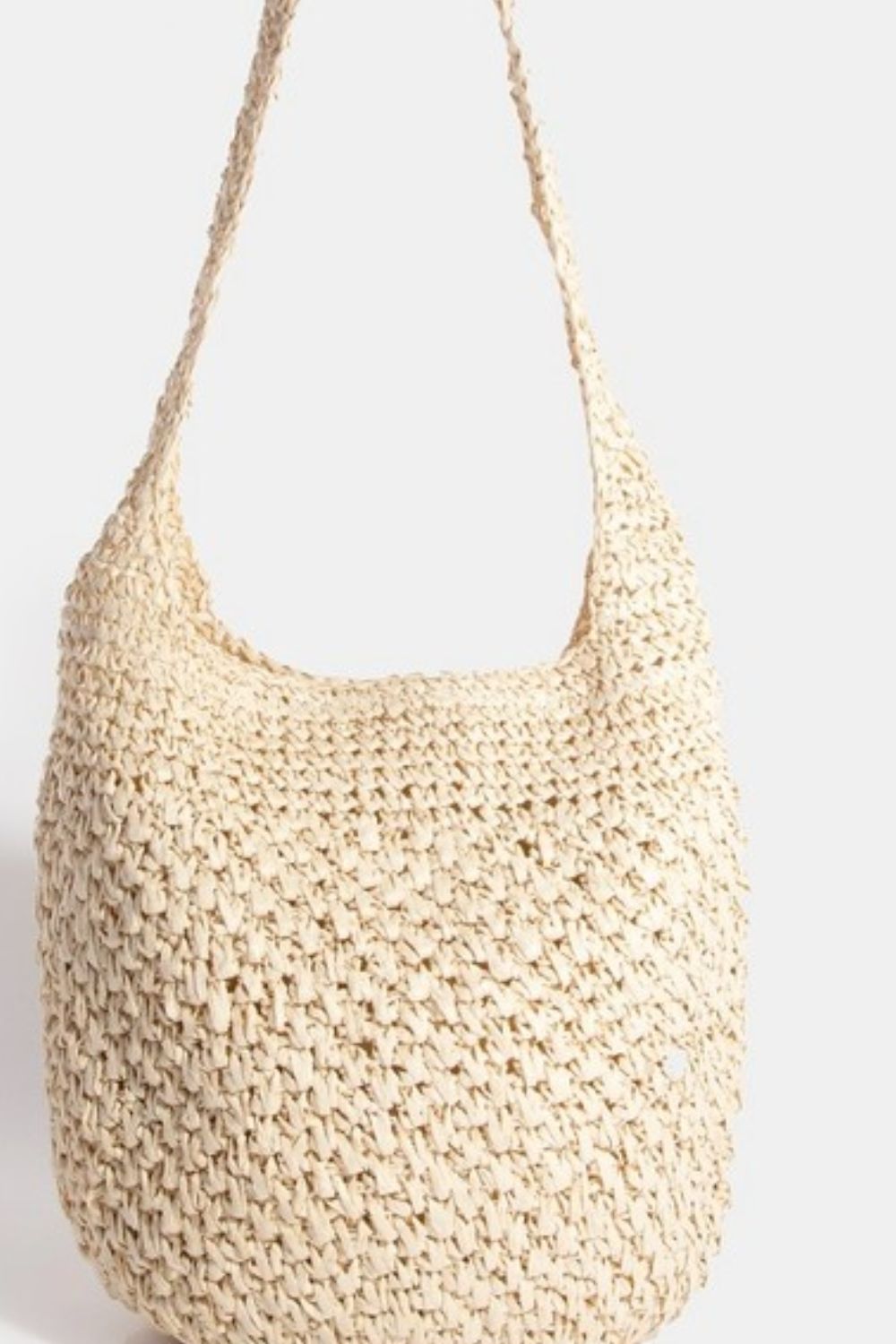 Yellow Braided Hobo Shoulder Bag - Eclectage