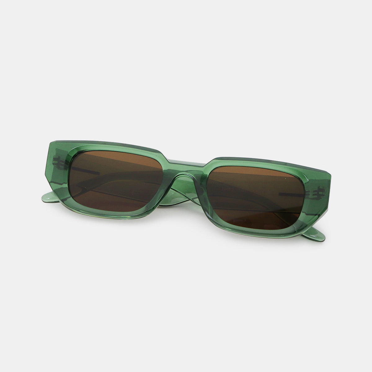 Polycarbonate Frame Rectangle Sunglasses - Eclectage