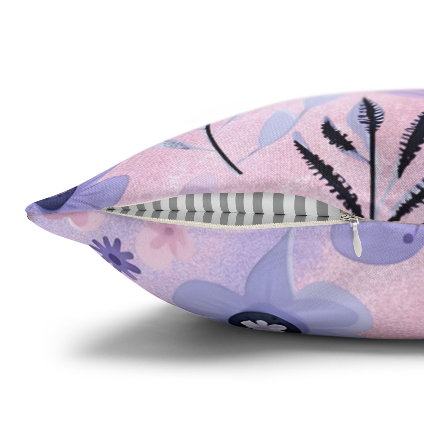 Watercolor Wildflower Pastel Pillow Cover