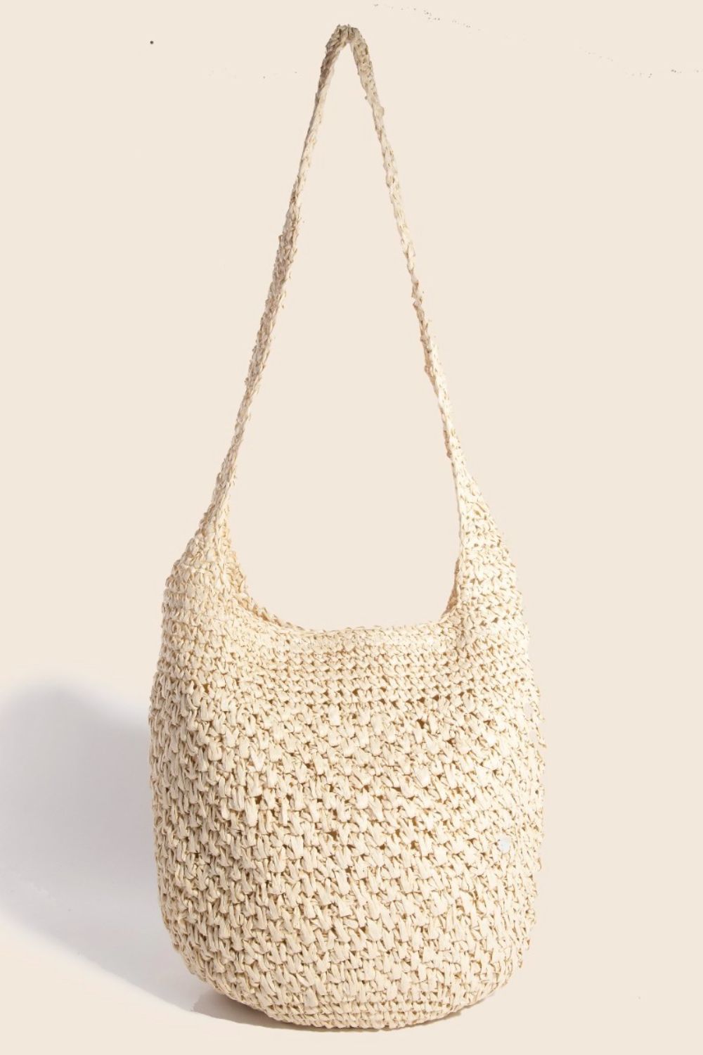 Yellow Braided Hobo Shoulder Bag - Eclectage