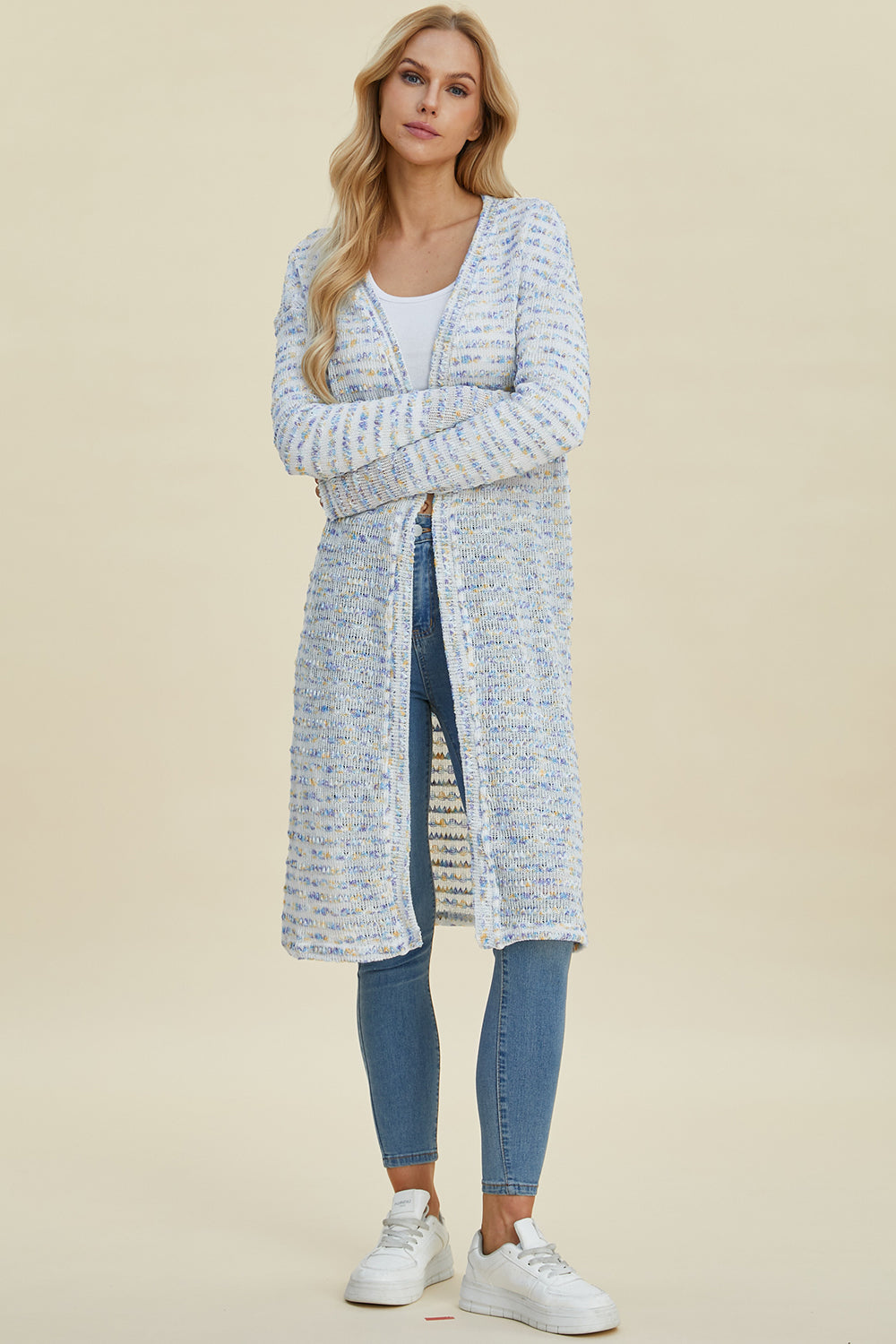 Open Front Longline Cardigan - Eclectage