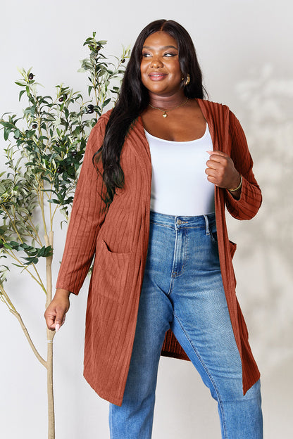 Hooded Long Cardigan - Eclectage