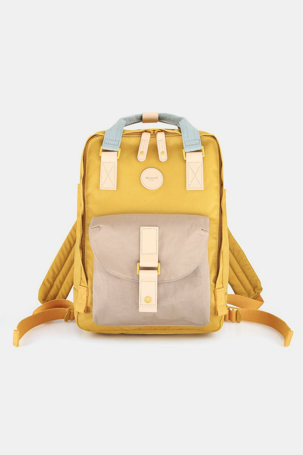 Contrast Waterproof Canvas Backpack Bag - Eclectage