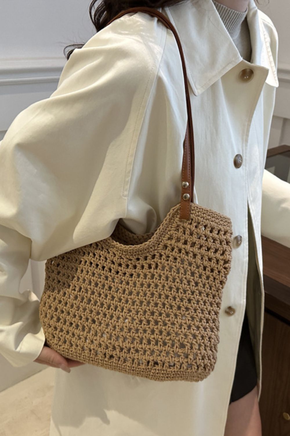 Woven Cotton Tote Bag - Eclectage