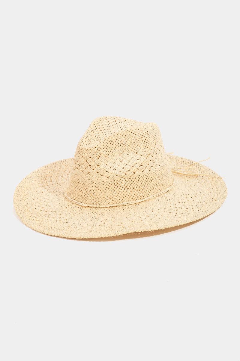 Straw Braided Sun Hat - Eclectage