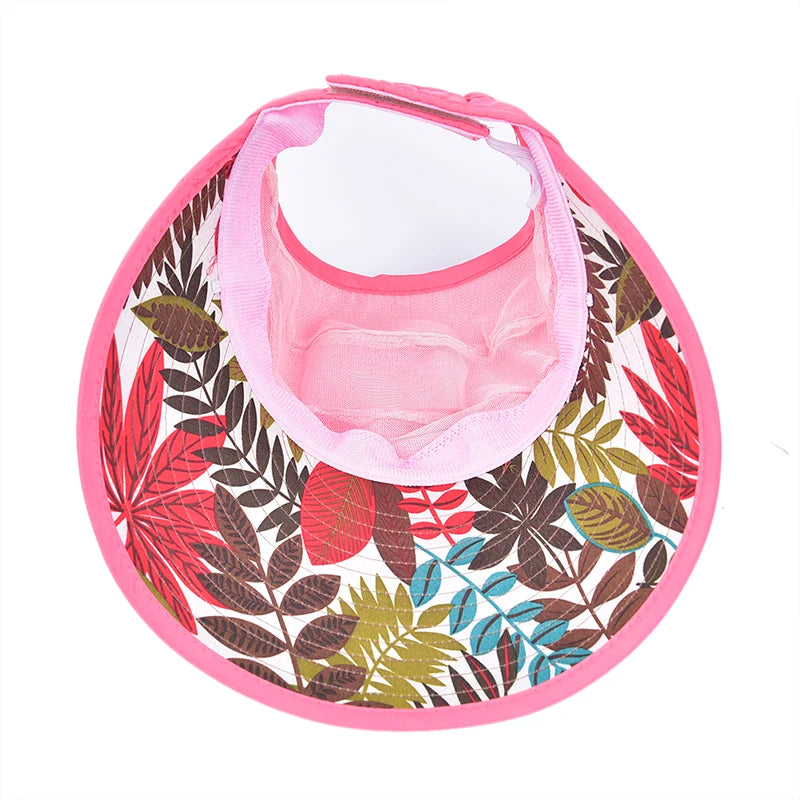 Folding Sun Hat Wide Brim Visor - Eclectage