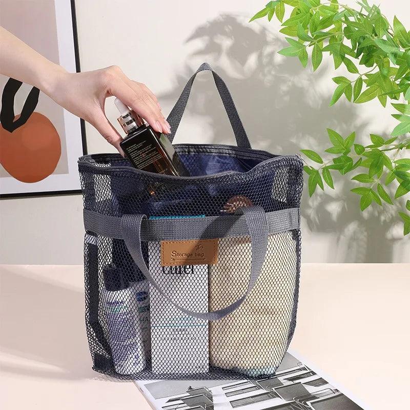 Foldable Mesh Beach Bag - Eclectage