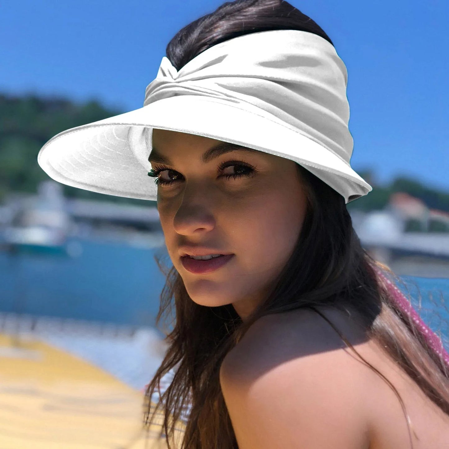 Beach Visor Sun Hat - Eclectage