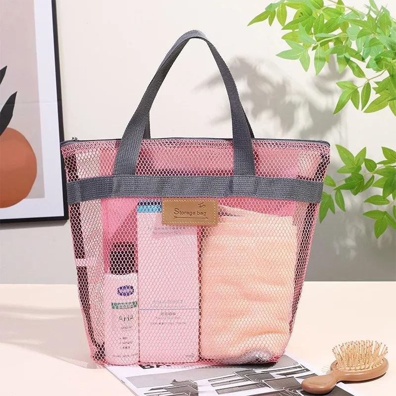 Foldable Mesh Beach Bag - Eclectage