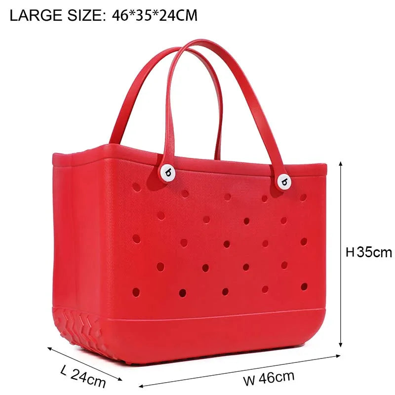 XLWaterproof Rubber Tote Bag - Eclectage