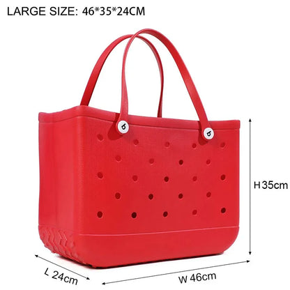 XLWaterproof Rubber Tote Bag - Eclectage