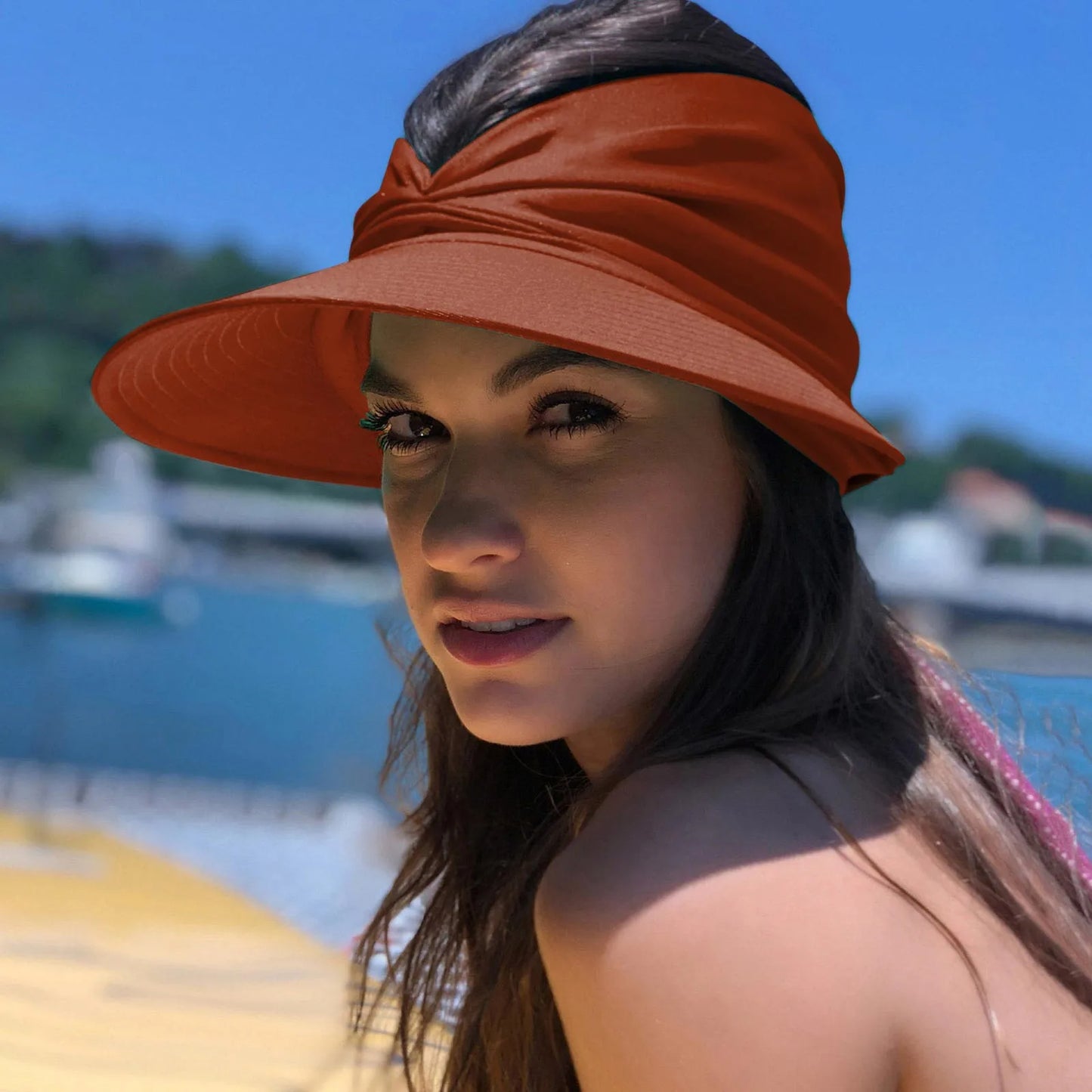 Beach Visor Sun Hat - Eclectage