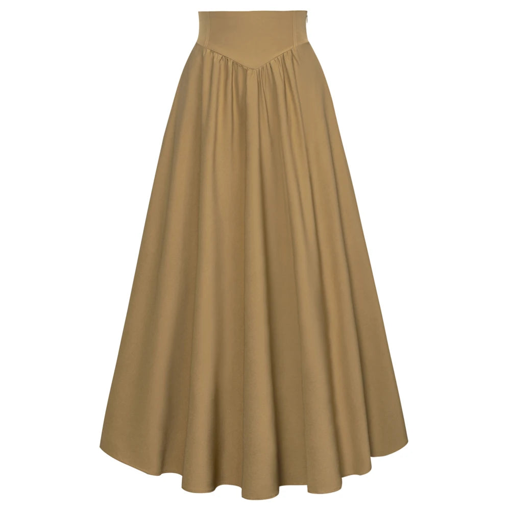 Maxi High Waist Vintage Skirt