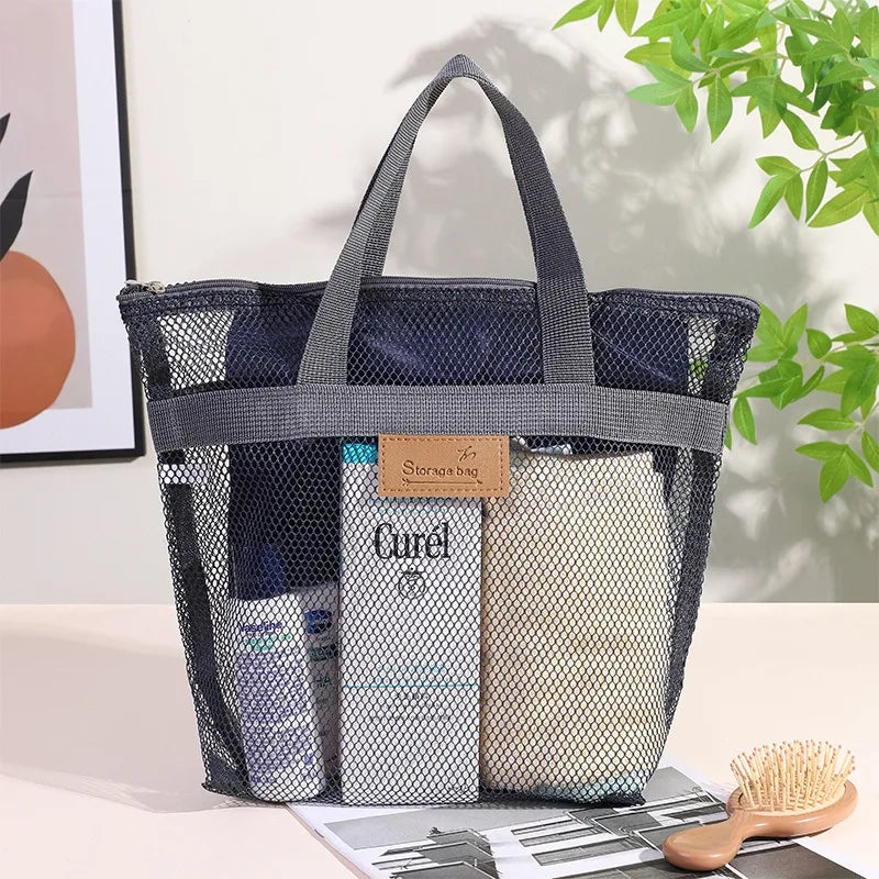 Foldable Mesh Beach Bag - Eclectage