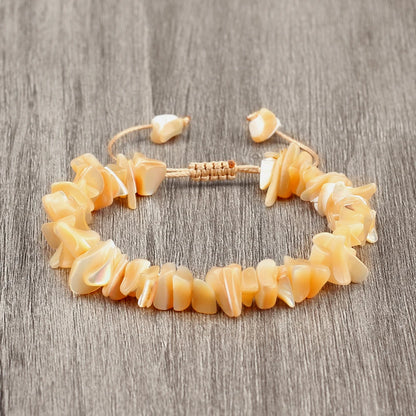 Adjustable Size Natural Shell Bracelet