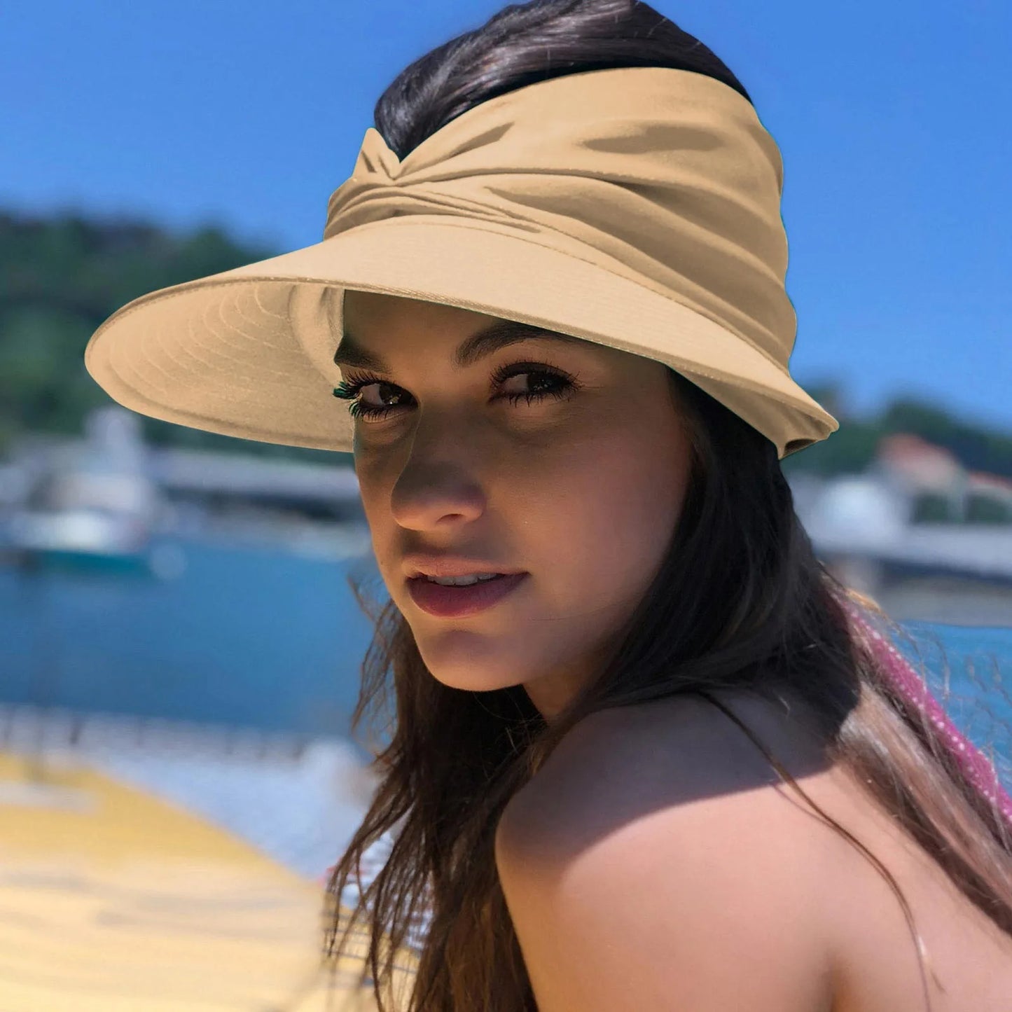 Beach Visor Sun Hat - Eclectage