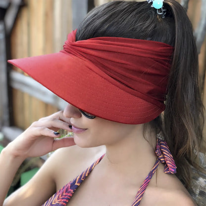 Beach Visor Sun Hat - Eclectage