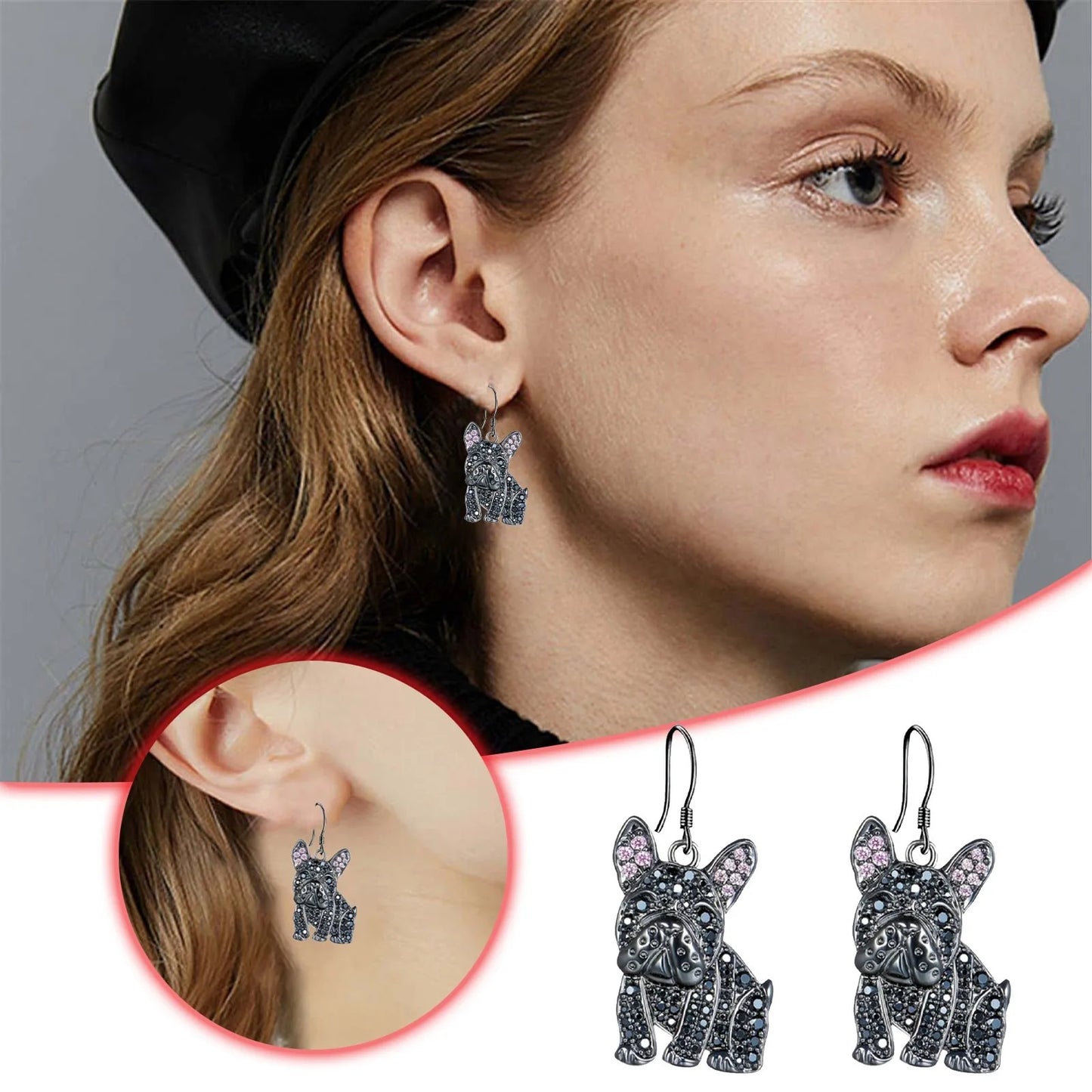 Cute Dog Earrings - Eclectage