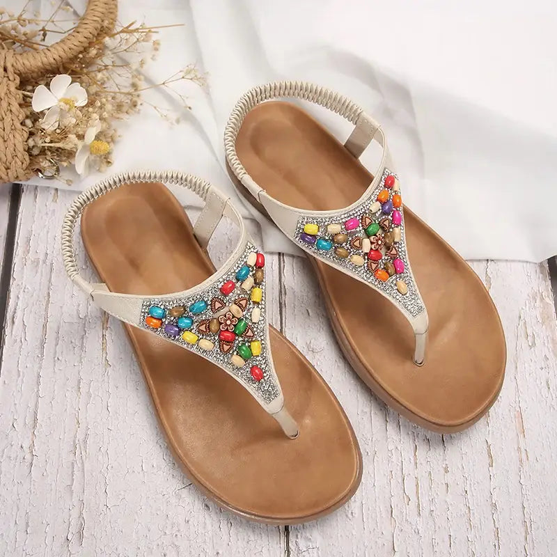 Mix Color Bohemian Sandals