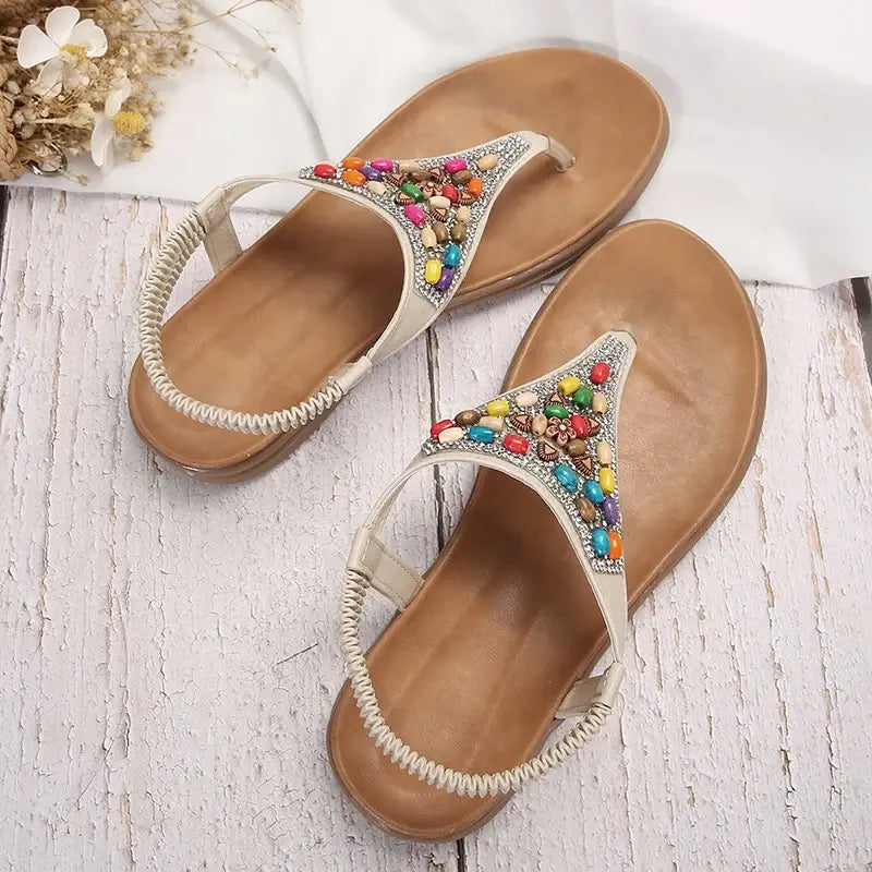 Mix Color Bohemian Sandals
