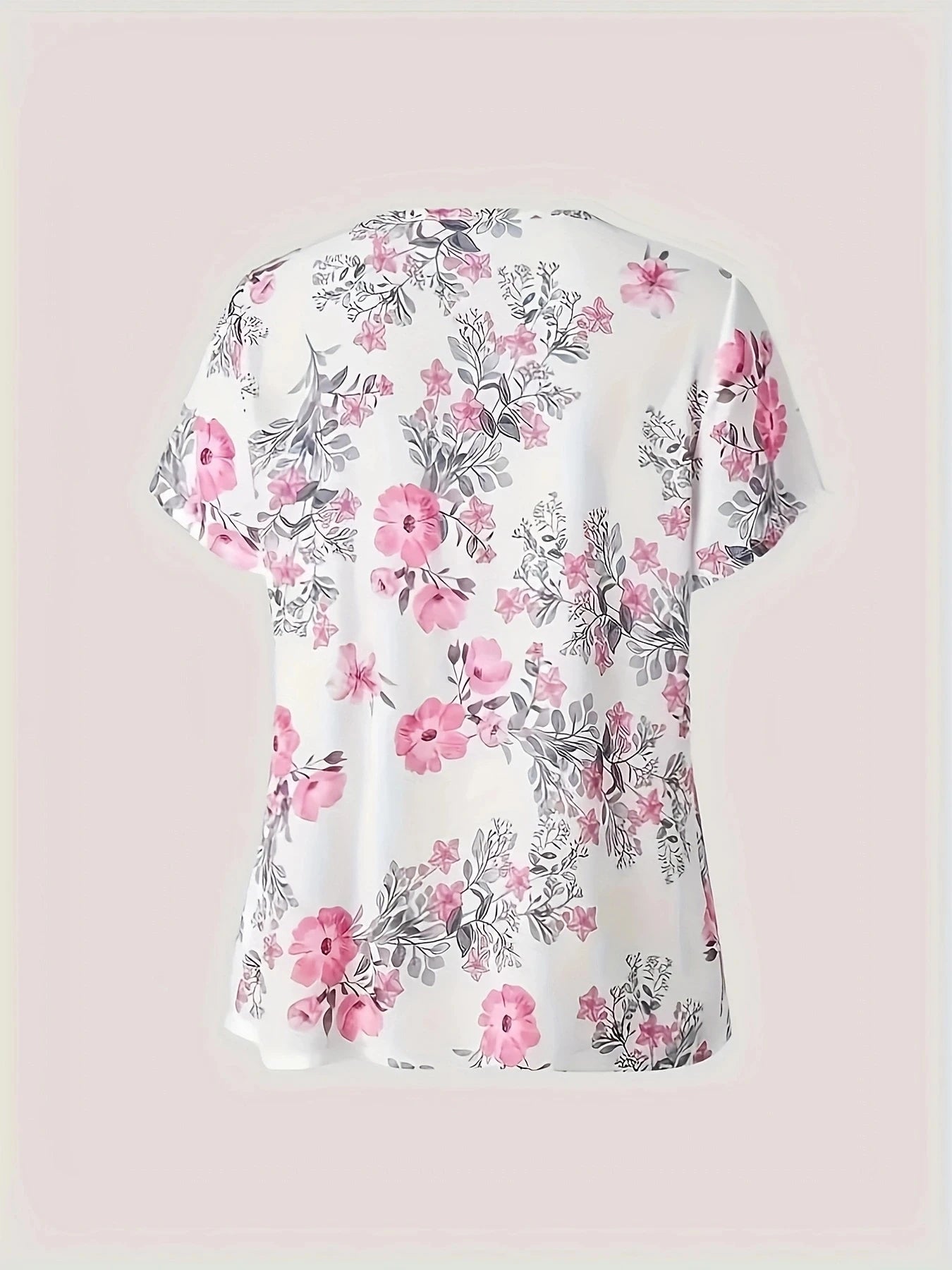 Layered Floral Printed Top - Eclectage