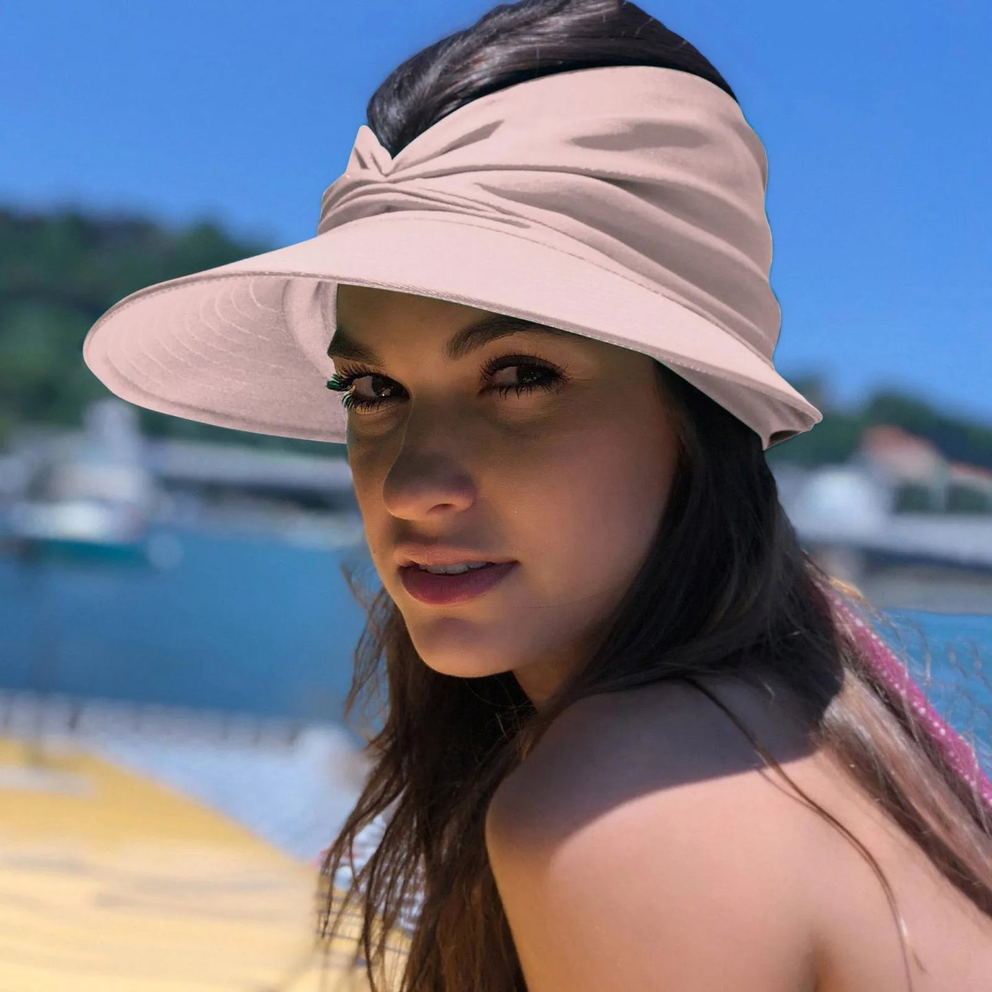 Beach Visor Sun Hat - Eclectage