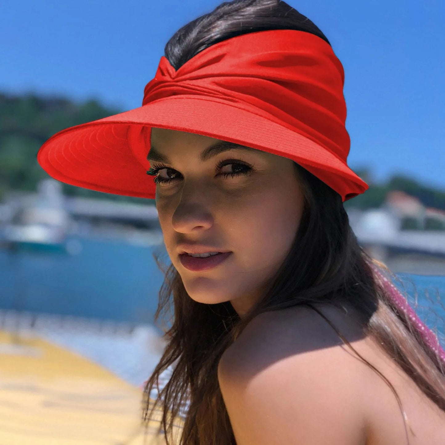 Beach Visor Sun Hat - Eclectage