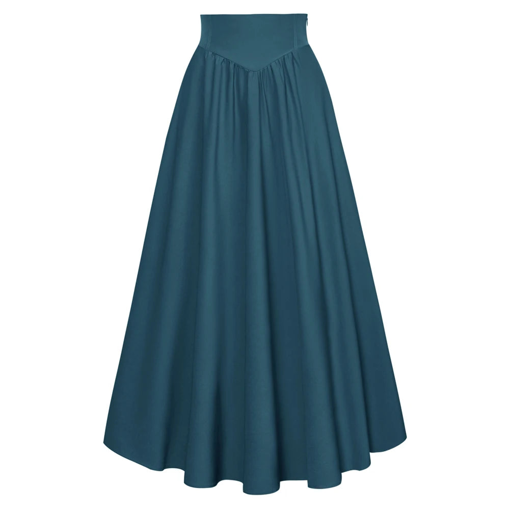 Maxi High Waist Vintage Skirt