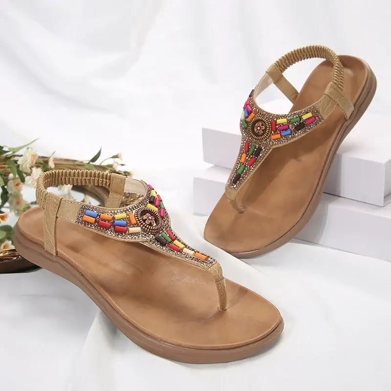 Mix Color Bohemian Sandals