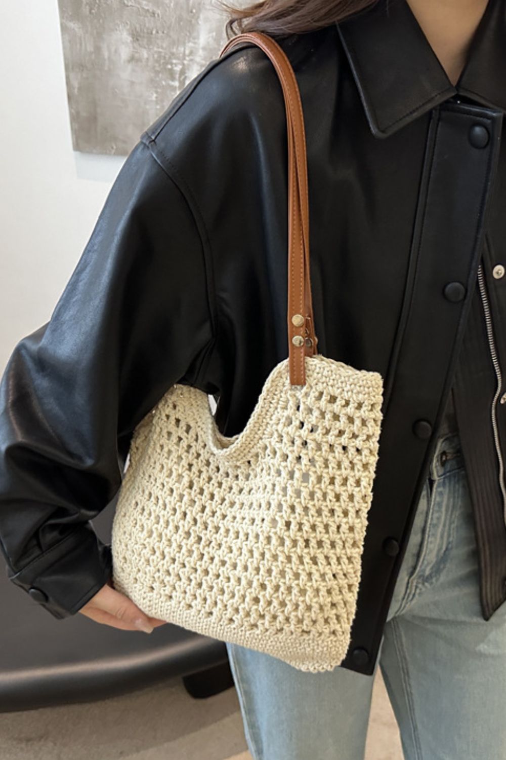 Woven Cotton Tote Bag - Eclectage