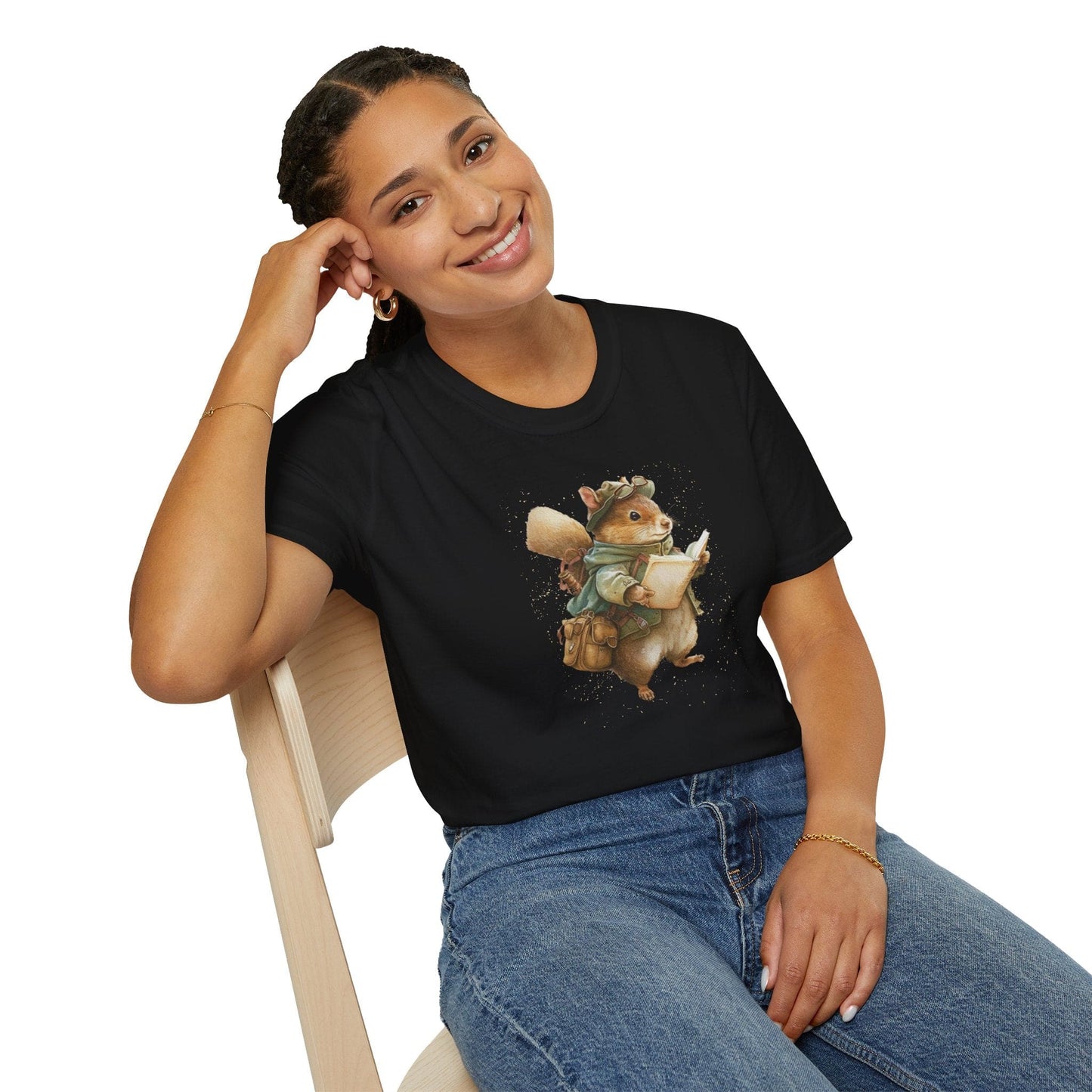 Adventurer Hiking Squirrel T-Shirt