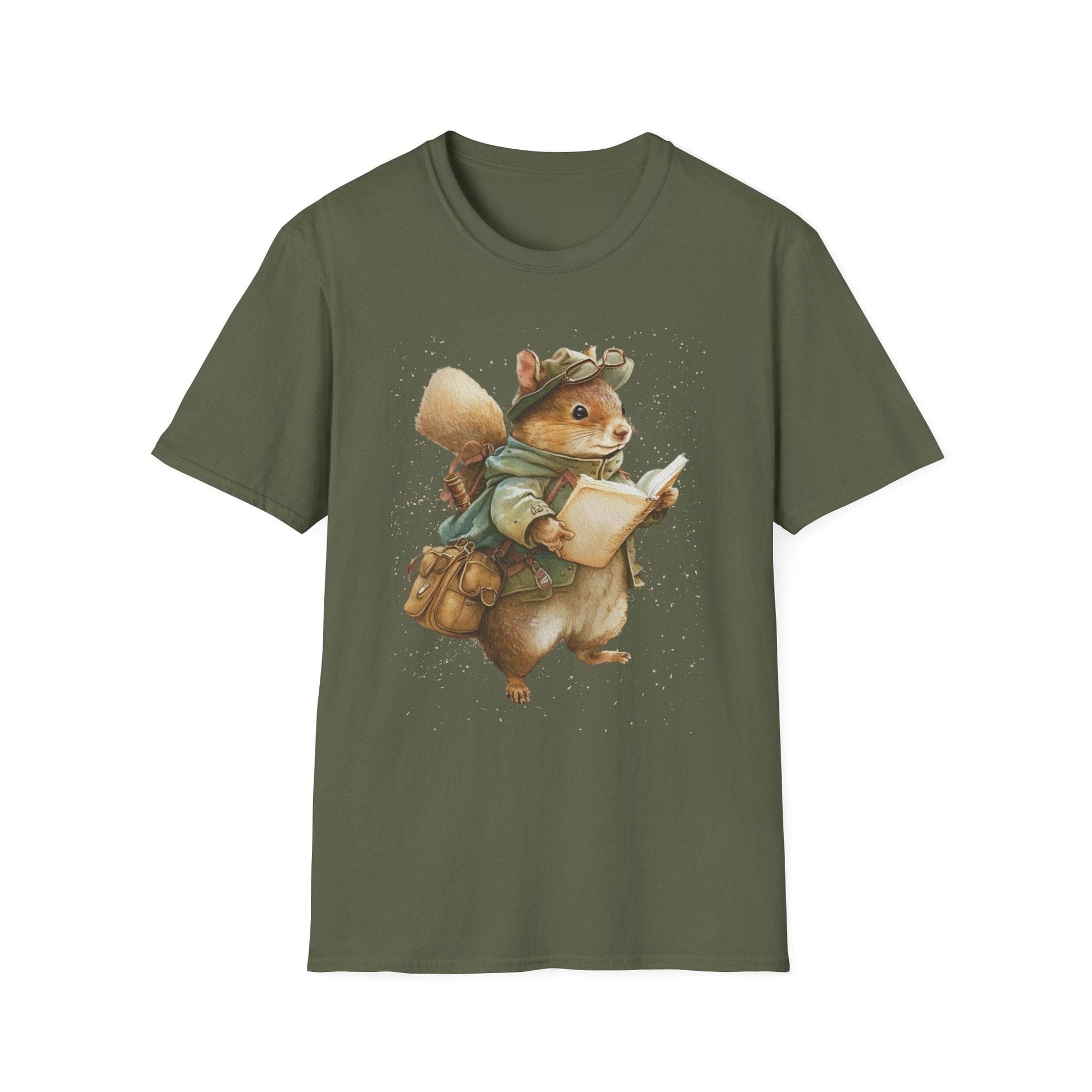 Adventurer Hiking Squirrel T-Shirt