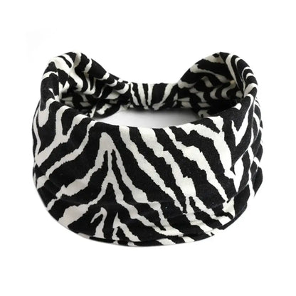 Animal Print Yoga Wide Headbands