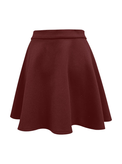 Corduroy Buttoned Mini Skirt