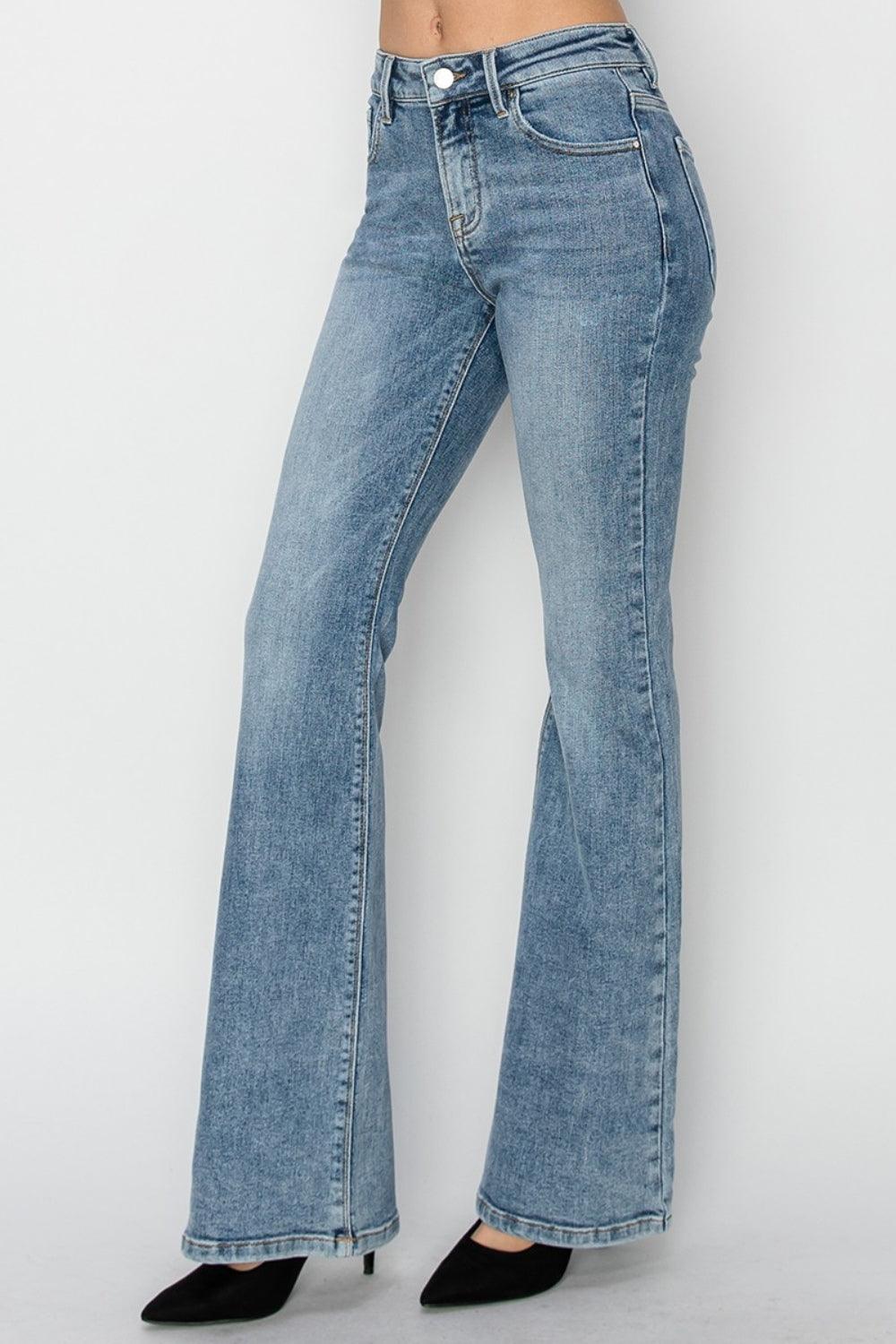 Mid Rise Bootcut Jeans - Eclectage